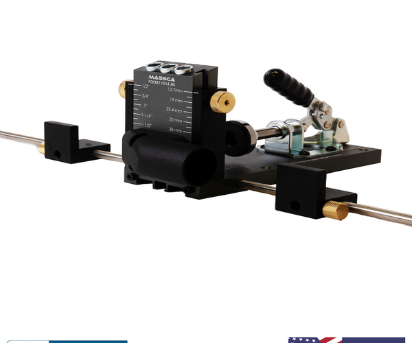 masa Massca M2 PRO Aluminum Pocket Hole Jig System – Faith Valley Tools