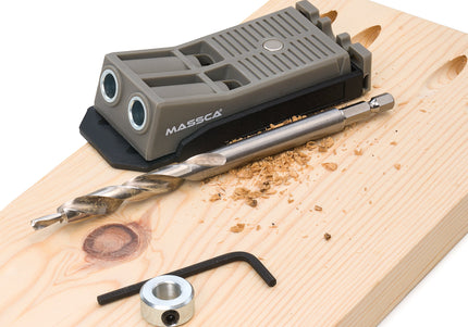 Massca Twin Pocket Hole Jig Set