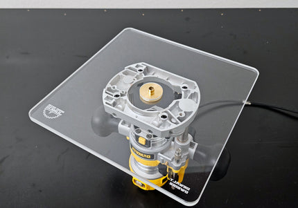10in Base Plate - DeWalt Trim Router Plunge Base (DNP612)