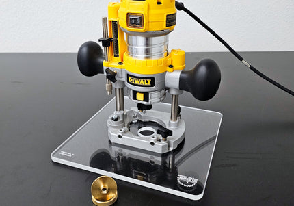 10in Base Plate - DeWalt Trim Router Plunge Base (DNP612)