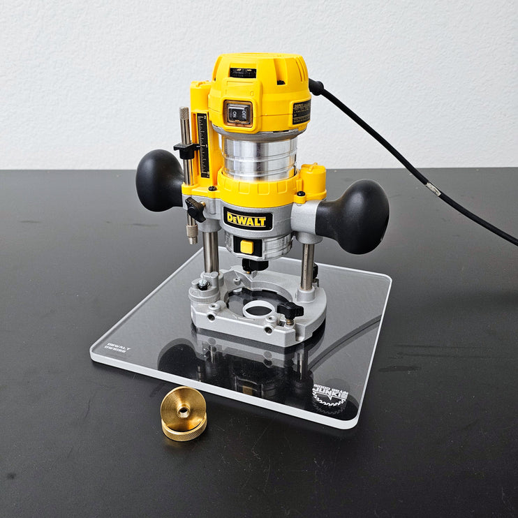 10in Base Plate - DeWalt Trim Router Plunge Base (DNP612)