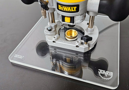 10in Base Plate - DeWalt Trim Router Plunge Base (DNP612)
