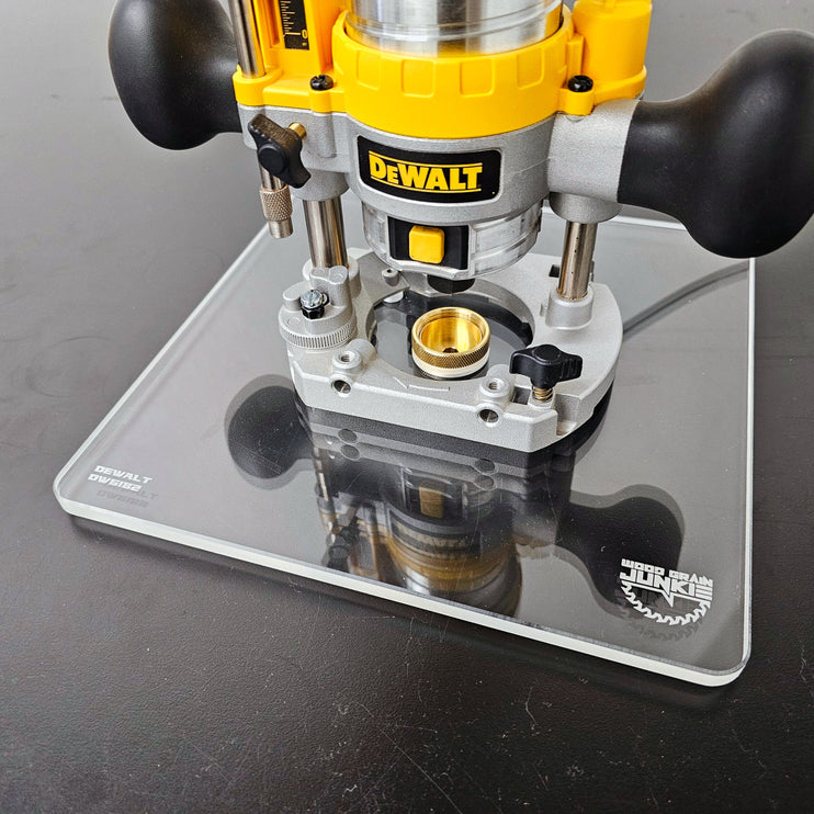 10in Base Plate - DeWalt Trim Router Plunge Base (DNP612)