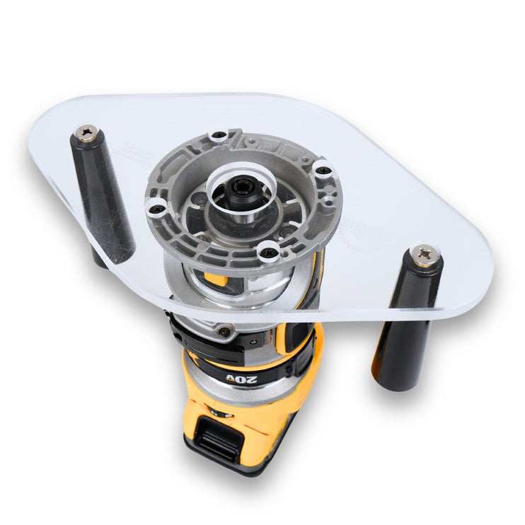 DUAL GRIP Router Base Plate for DeWalt DWP611 and DCW600B