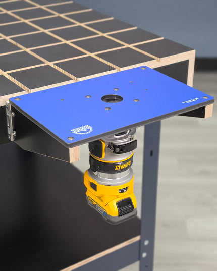 BenchMount™ Trim Router Table — Phenolic & Aluminum Build