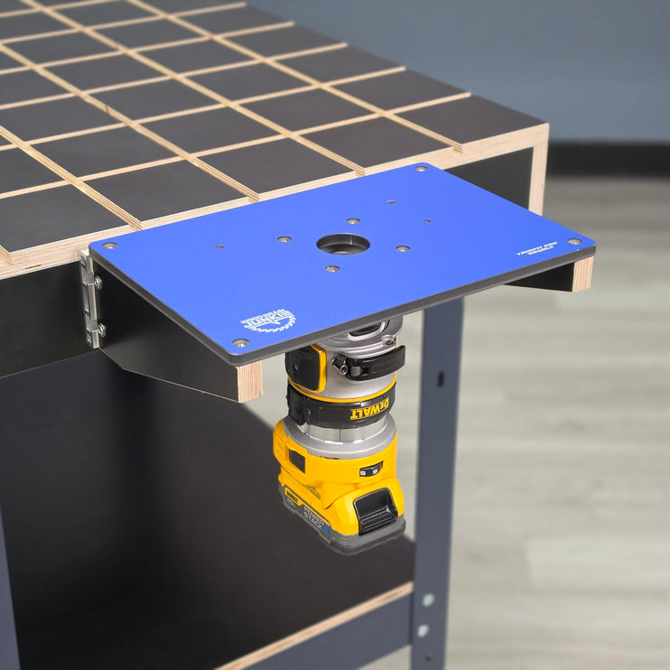 BenchMount™ Trim Router Table — Phenolic & Aluminum Build