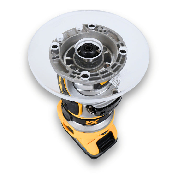 6 inch ROUND Router Base Plate for DeWalt DWP611 and DCW600B