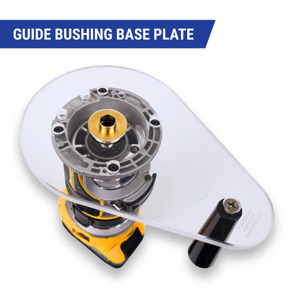 SINGLE GRIP Router Base Plate for DeWalt DWP611 and DCW600B