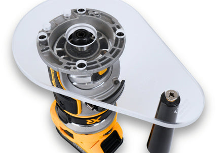 SINGLE GRIP Router Base Plate for DeWalt DWP611 and DCW600B