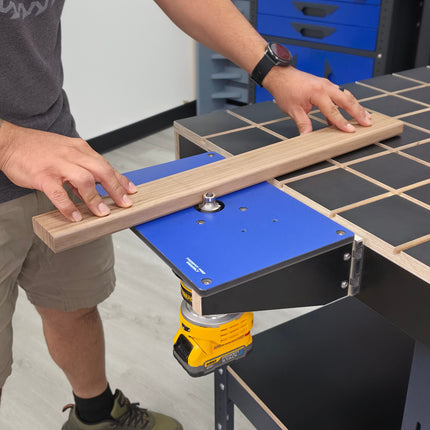 BenchMount™ Trim Router Table — Phenolic & Aluminum Build