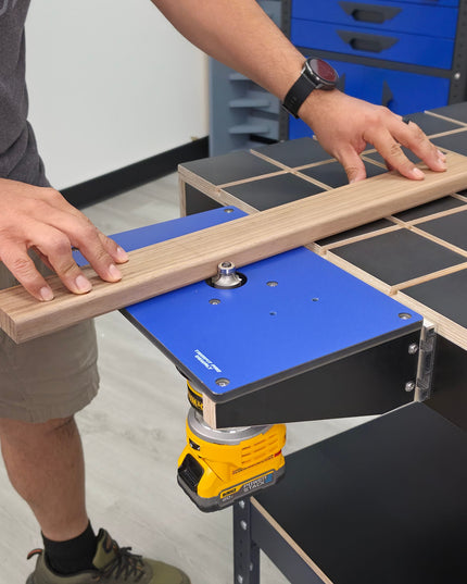 BenchMount™ Trim Router Table — Phenolic & Aluminum Build