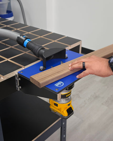 BenchMount™ Trim Router Table — Phenolic & Aluminum Build