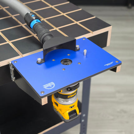 BenchMount™ Trim Router Table — Phenolic & Aluminum Build