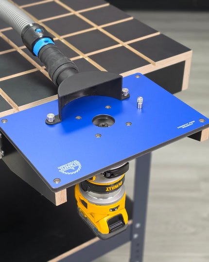 BenchMount™ Trim Router Table — Phenolic & Aluminum Build