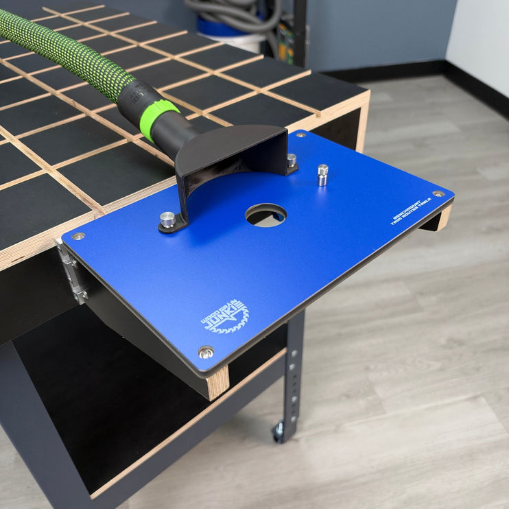 BenchMount™ Trim Router Table — Phenolic & Aluminum Build