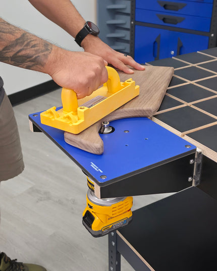 BenchMount™ Trim Router Table — Phenolic & Aluminum Build