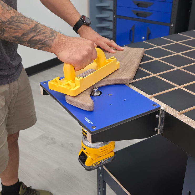 BenchMount™ Trim Router Table — Phenolic & Aluminum Build