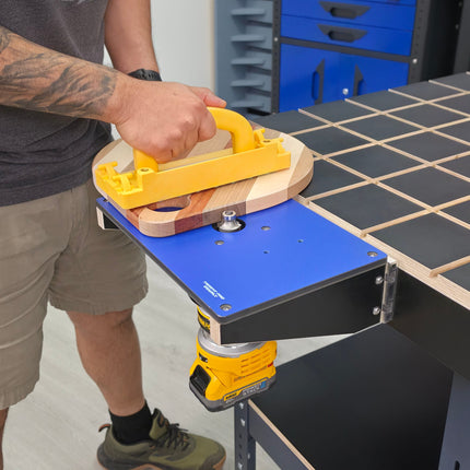 BenchMount™ Trim Router Table — Phenolic & Aluminum Build