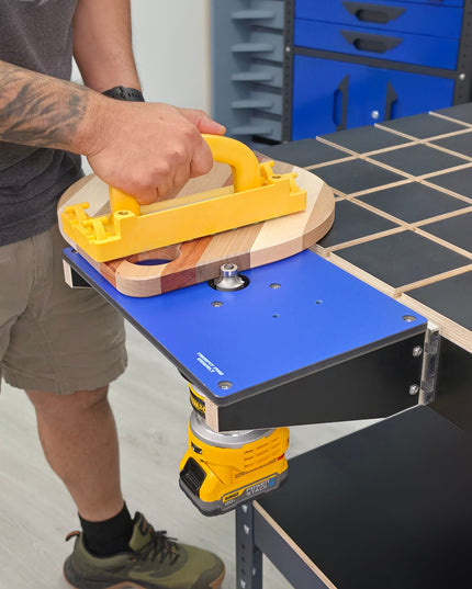 BenchMount™ Trim Router Table — Phenolic & Aluminum Build