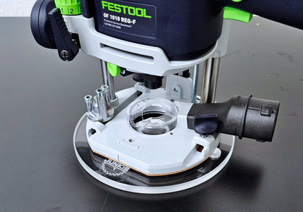 7in Round Base Plate - Festool OF 1010 REQ-F and 1400 EQ-F Router