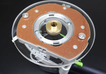 7in Round Base Plate - Festool OF 1010 REQ-F and 1400 EQ-F Router