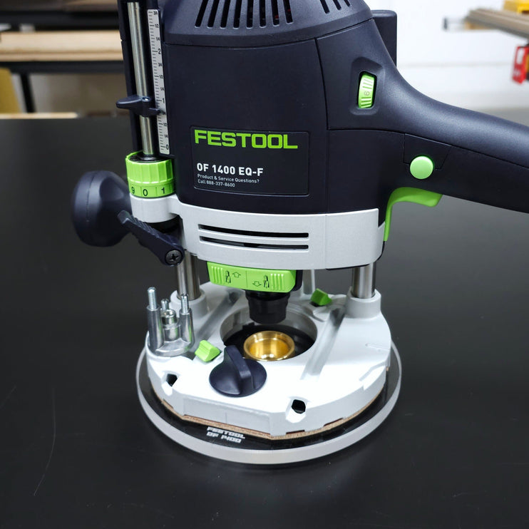 7in Round Base Plate - Festool OF 1010 REQ-F and 1400 EQ-F Router