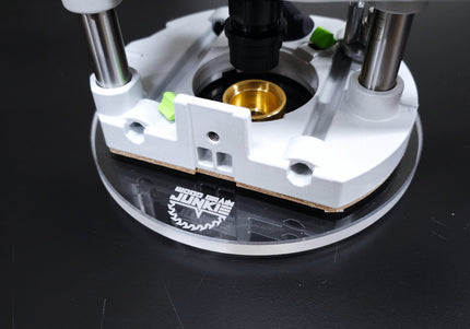 7in Round Base Plate - Festool OF 1010 REQ-F and 1400 EQ-F Router