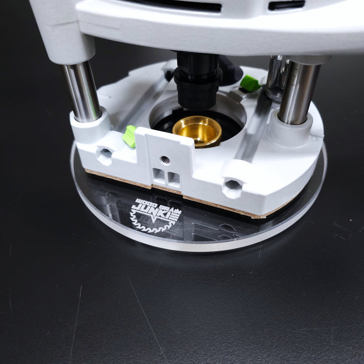 7in Round Base Plate - Festool OF 1010 REQ-F and 1400 EQ-F Router