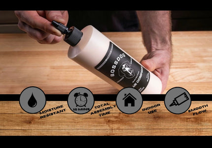 16 fl oz BOSSDOG Wood Glue /Tan