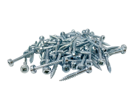 1'' Fine Thread #6 Zinc Pocket Hole Screws - 200 Screws