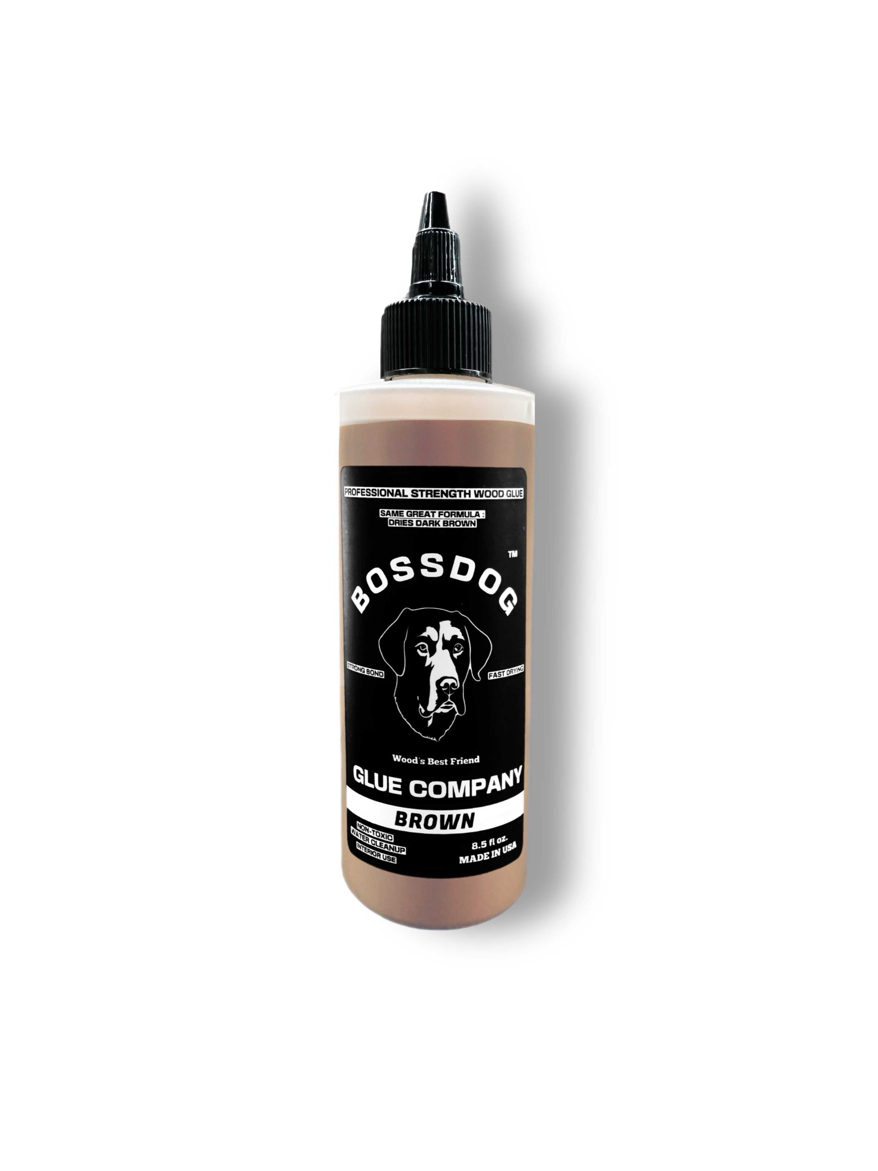 8.5 fl oz BOSSDOG BROWN Wood Glue