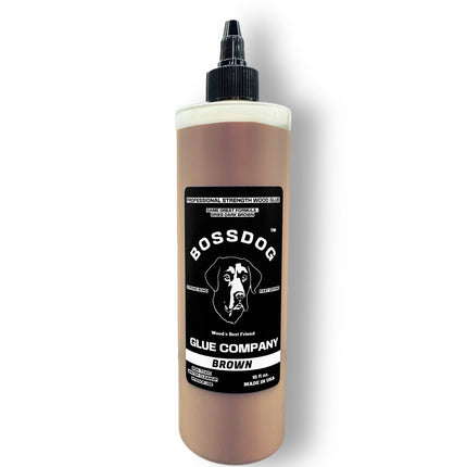 16 fl oz BOSSDOG Wood Glue/BROWN