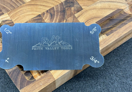 Faith Valley Tools Juice Groove Scraper
