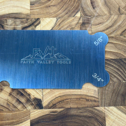 Faith Valley Tools Juice Groove Scraper