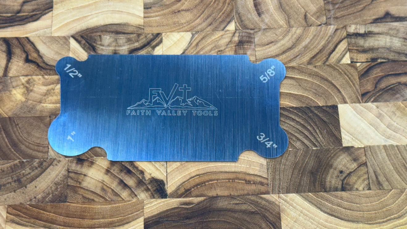 Faith Valley Tools Juice Groove Scraper