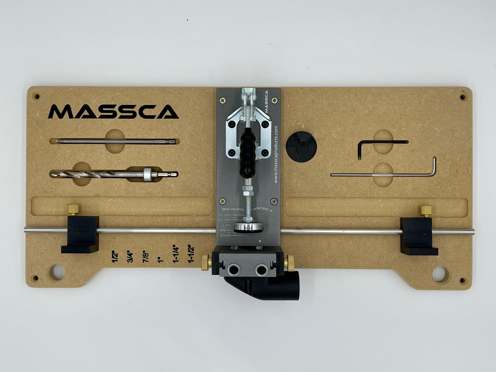 Massca Pocket Hole Jig Mounting System