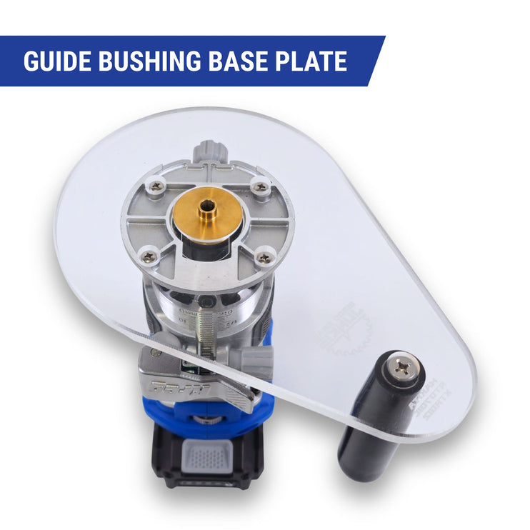 SINGLE GRIP Router Base Plate for Kreg 20V Ionic Drive