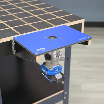 BenchMount™ Trim Router Table — Phenolic & Aluminum Build