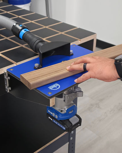 BenchMount™ Trim Router Table — Phenolic & Aluminum Build