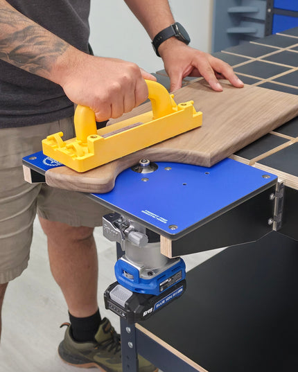 BenchMount™ Trim Router Table — Phenolic & Aluminum Build