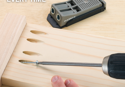 Massca Twin Pocket Hole Jig Set