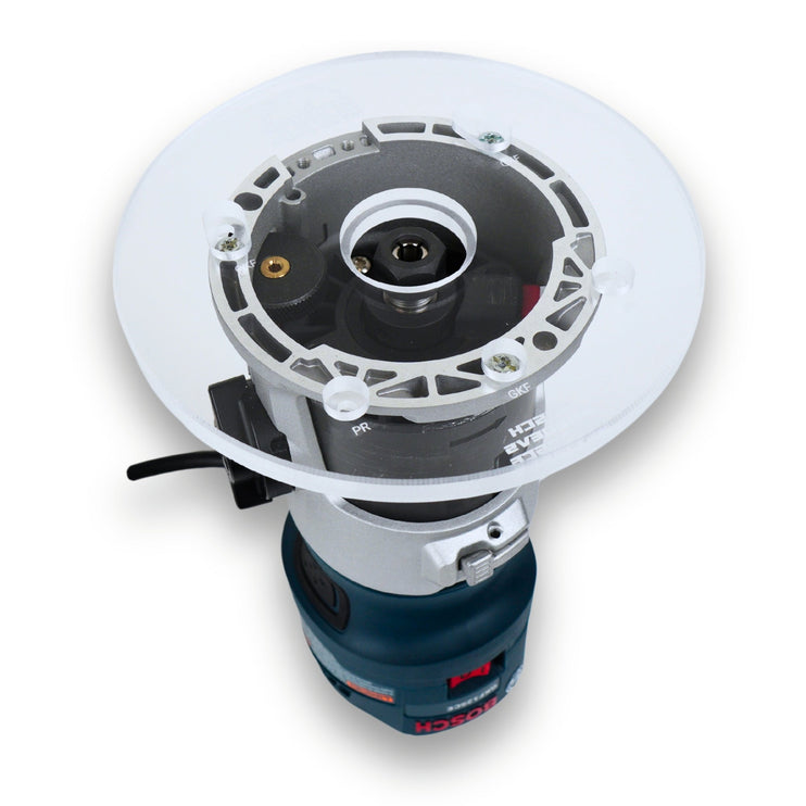 6 inch ROUND Router Base Plate for Bosch Colt PR20EVS and GKF125CE
