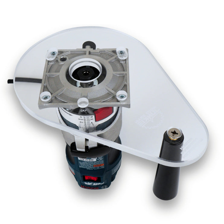 SINGLE GRIP Router Base Plate for Bosch Colt PR20EVS and GKF125CE