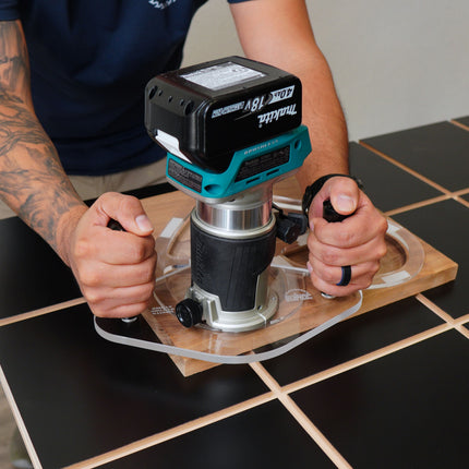 DUAL GRIP Router Base Plate for Makita RT0701C and XTR01Z