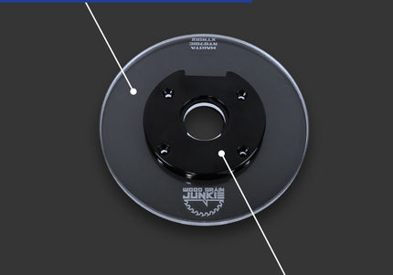 6 inch ROUND Router Base Plate for Bosch Colt GKF18V-25