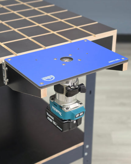 BenchMount™ Trim Router Table — Phenolic & Aluminum Build