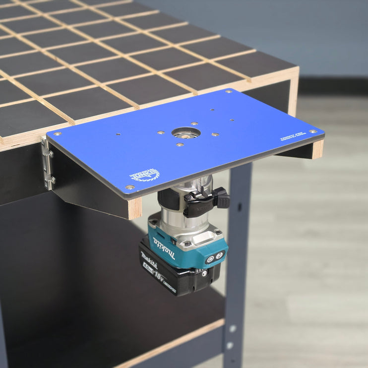 BenchMount™ Trim Router Table — Phenolic & Aluminum Build