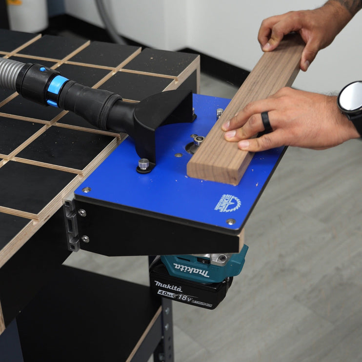 BenchMount™ Trim Router Table — Phenolic & Aluminum Build