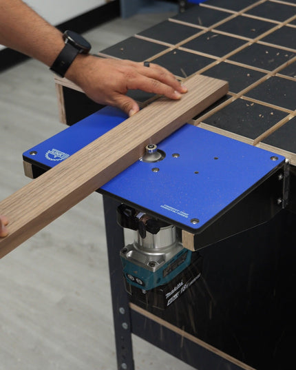 BenchMount™ Trim Router Table — Phenolic & Aluminum Build