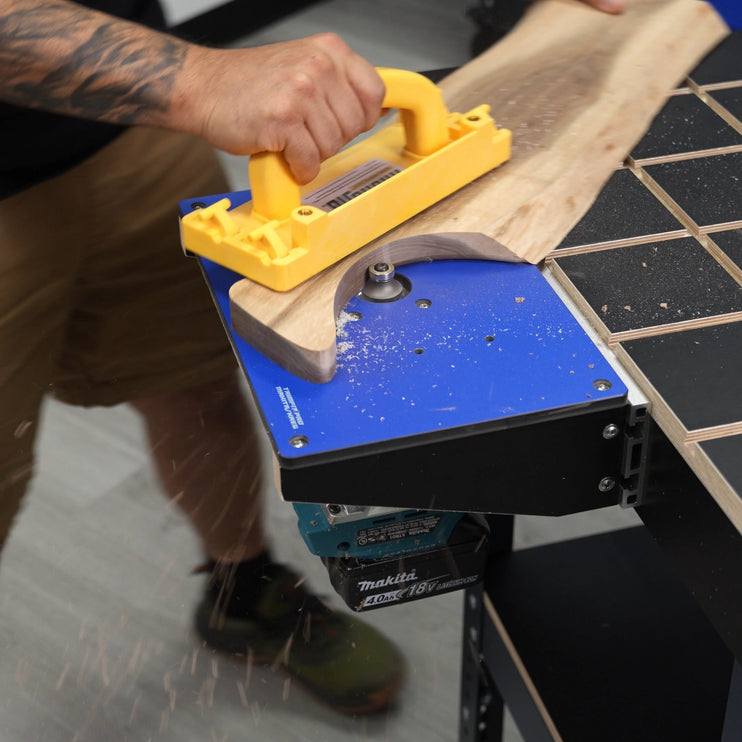 BenchMount™ Trim Router Table — Phenolic & Aluminum Build